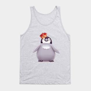 Emperor Penguin Chick 1 (Plain) Tank Top